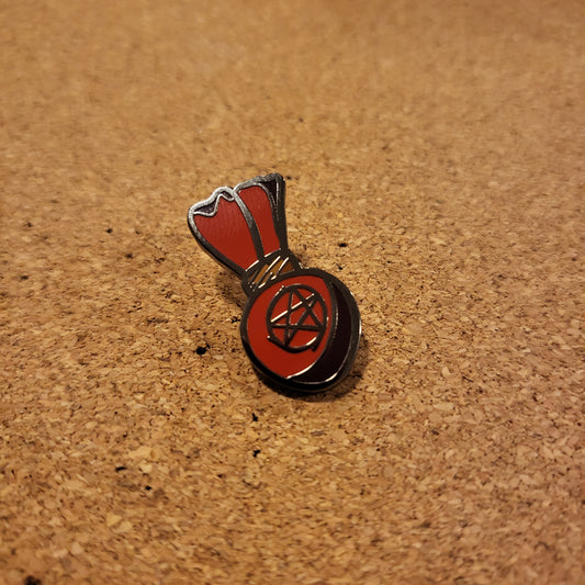 Hex Bag Hard Enamel Pin