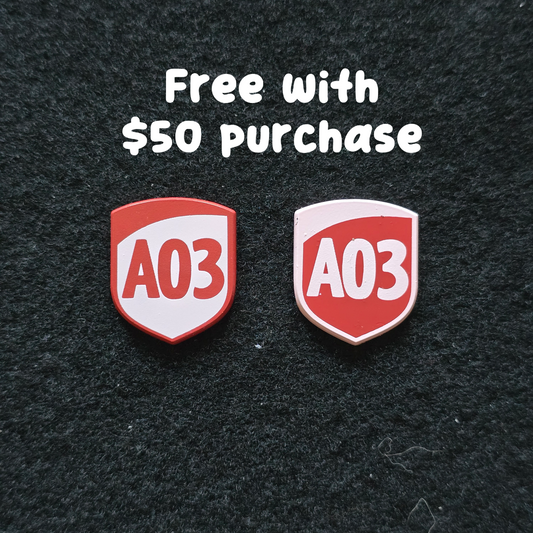 Fanfiction Pins (AO3 Colorway)