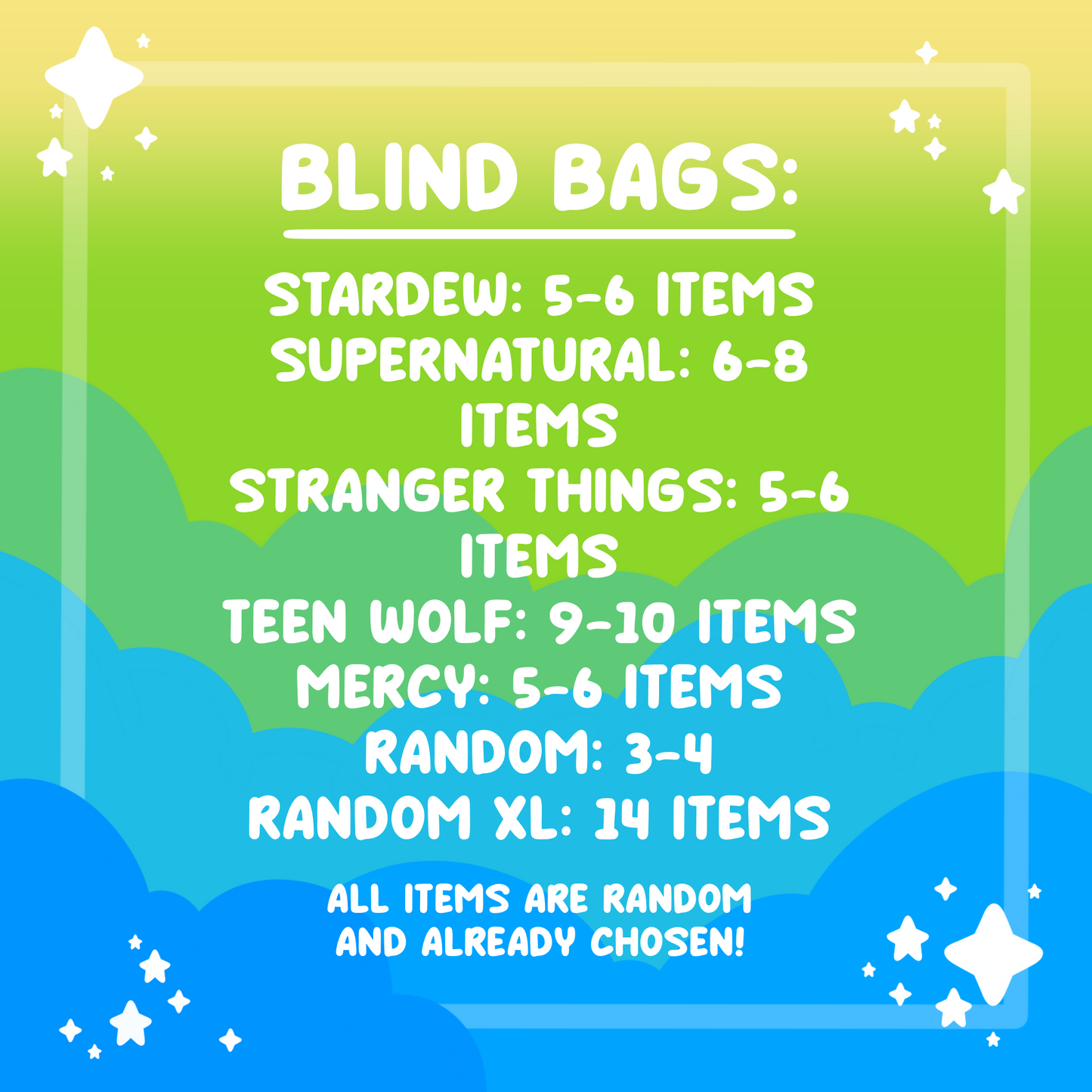 Blind Bags!!