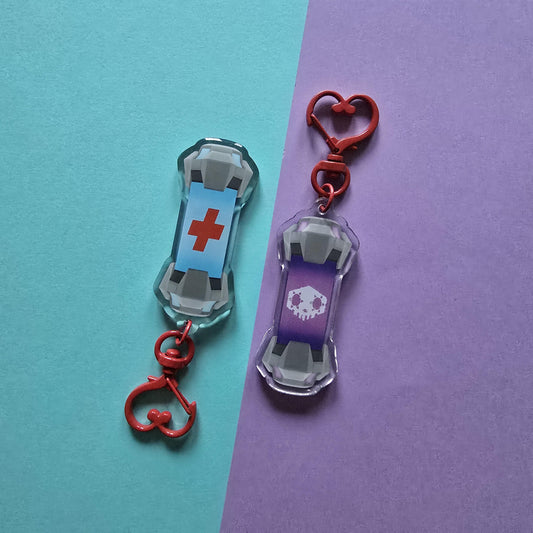 I Need Healing! Small Reversible Acrylic Keychain
