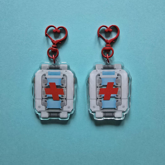 I Need Healing! Deluxe Version! Acrylic Charm Keychain
