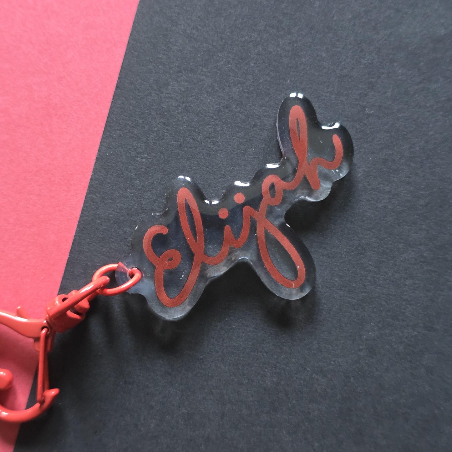 The Noble Original | Elijah Mikaelson Heart Acrylic Charm Keychain