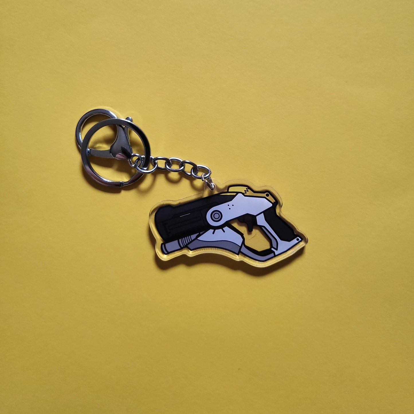 Battle Mercy Blaster Acrylic Charm