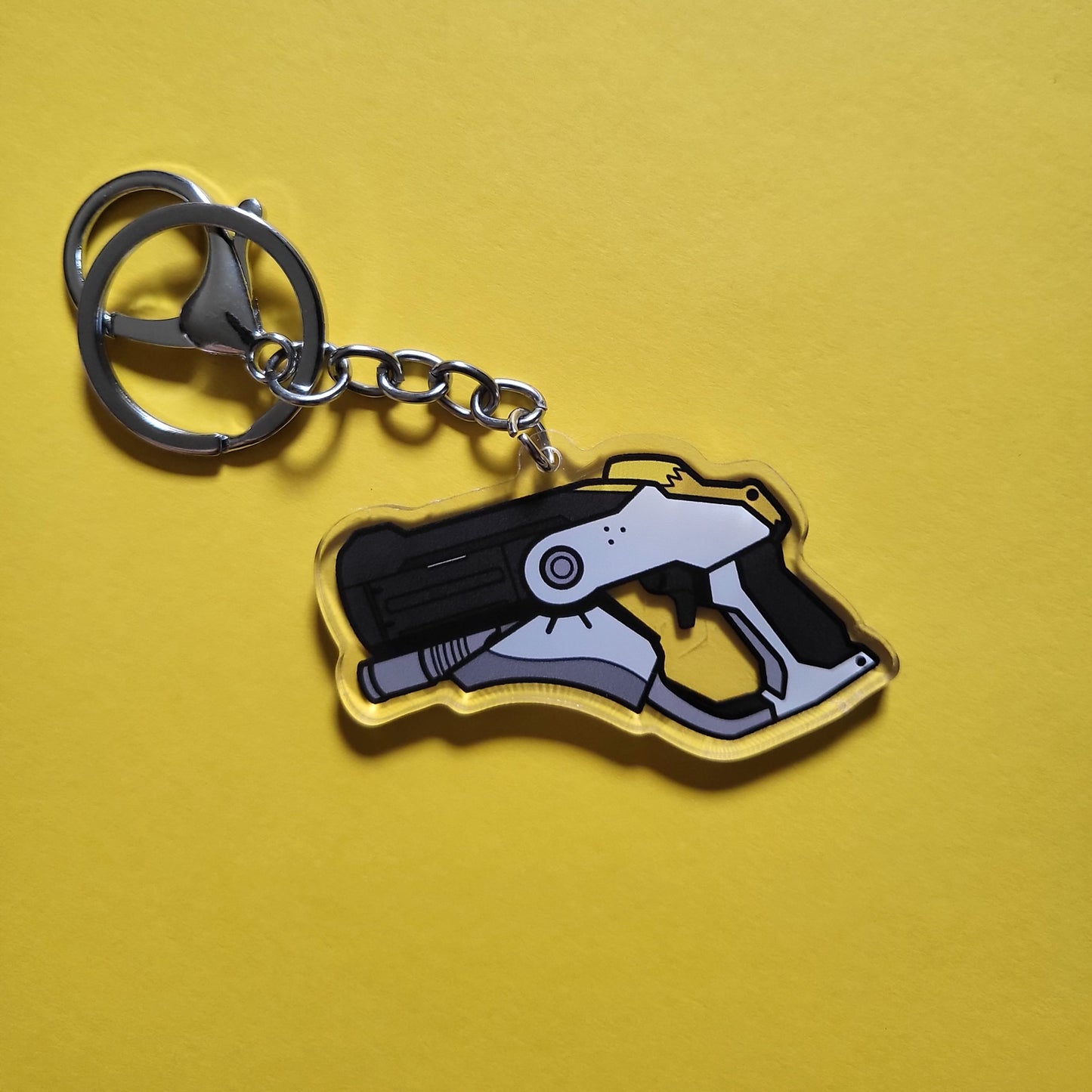 Battle Mercy Blaster Acrylic Charm