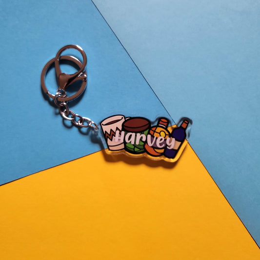 Harvey's Favorite Things Acrylic Charm