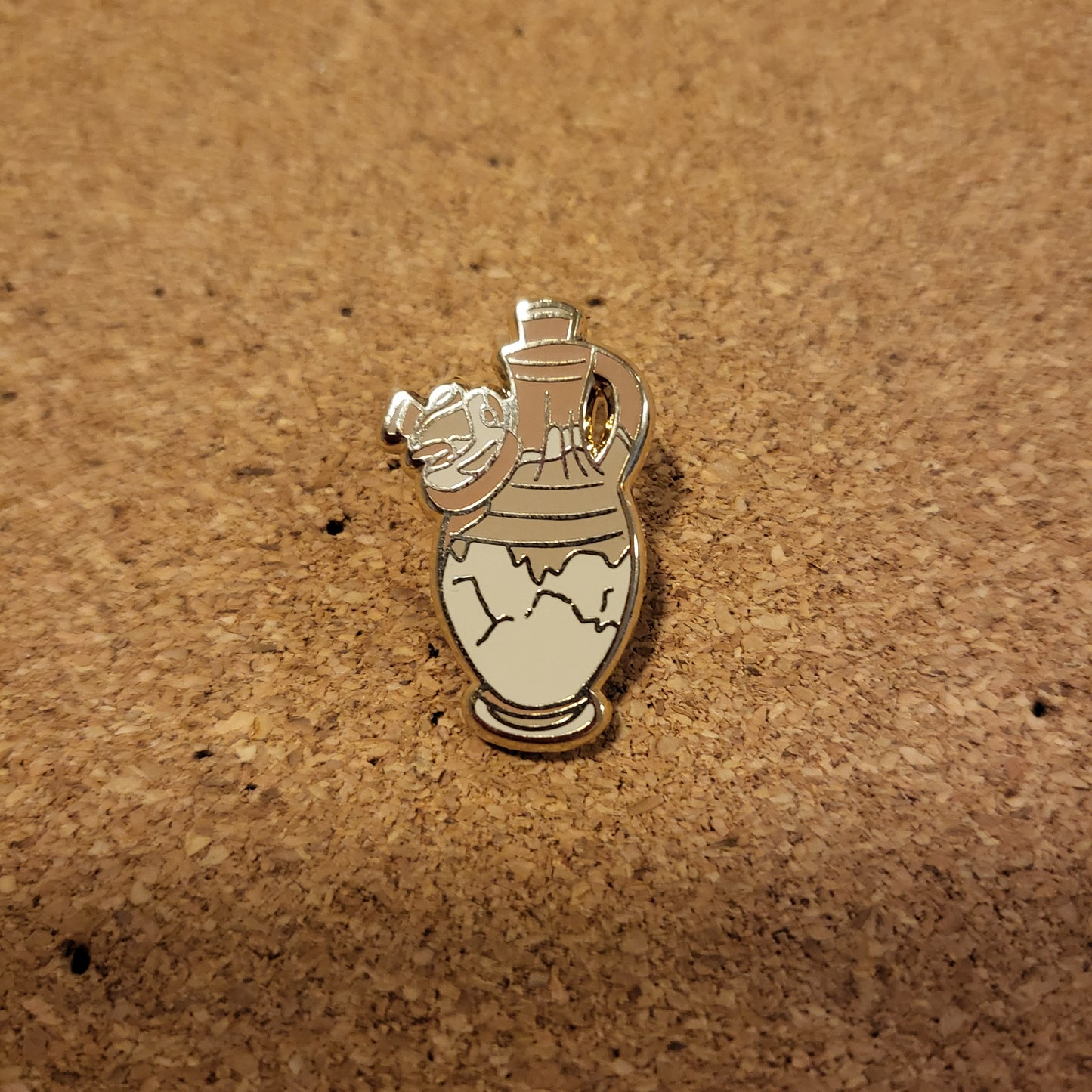 Holy Oil Hard Enamel Pin