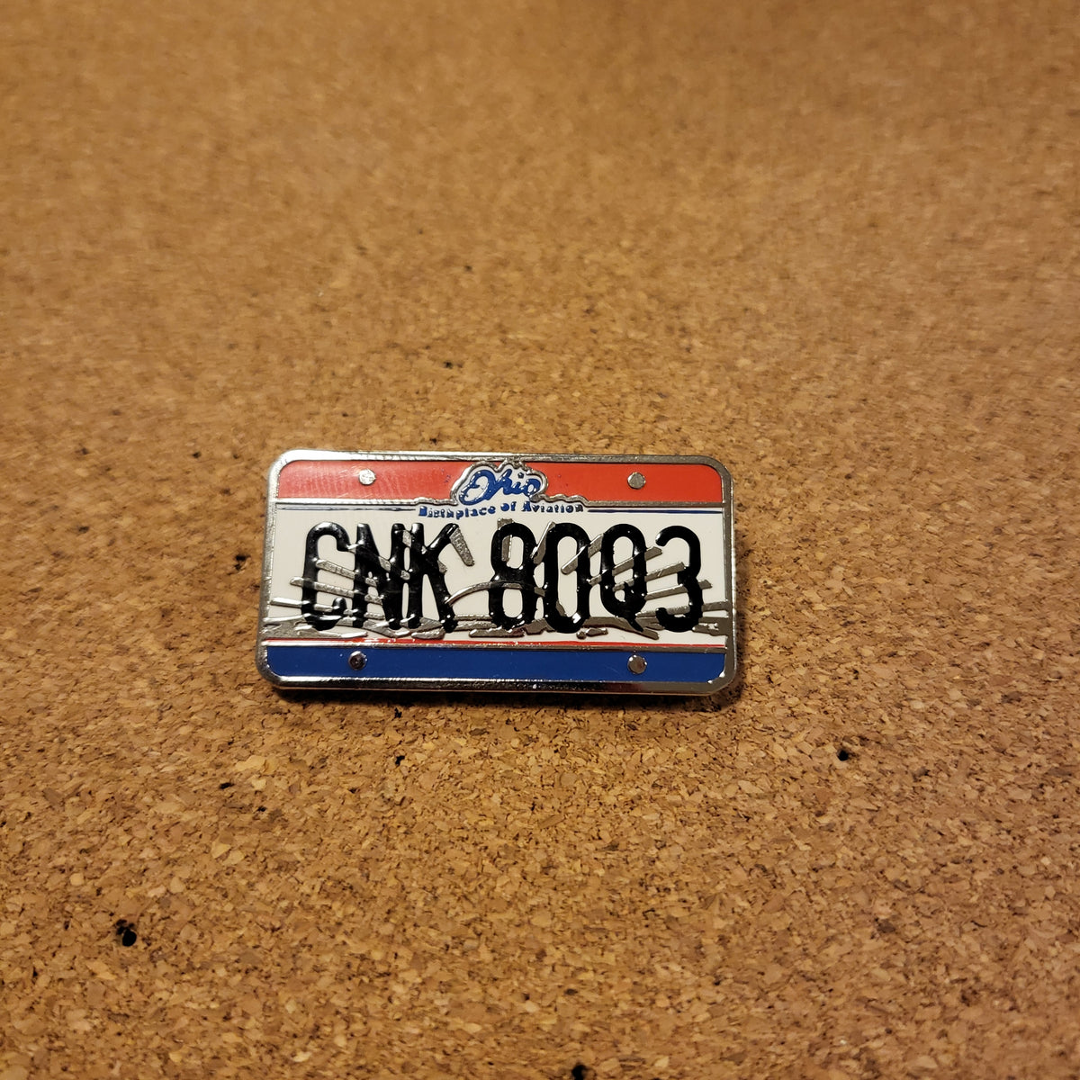 Number Plate Pin FLAWED! Ohio License Plate Hard Enamel Pin – BLIGHTWOLF'S BAUBLES