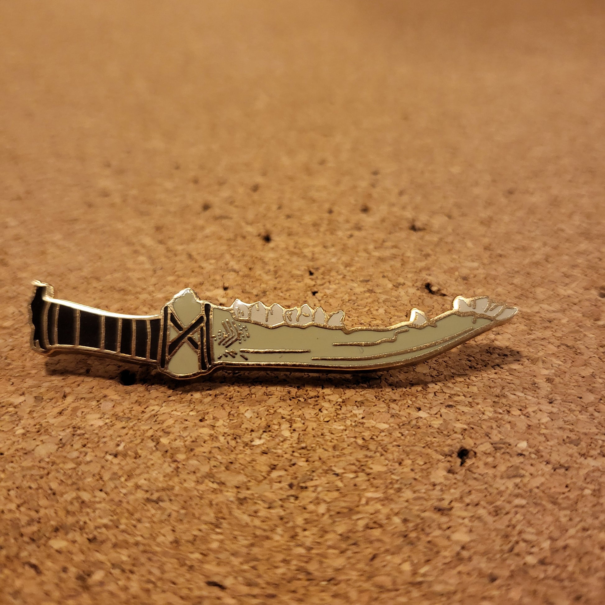 The First Blade Hard Enamel Pin – BLIGHTWOLF'S BAUBLES