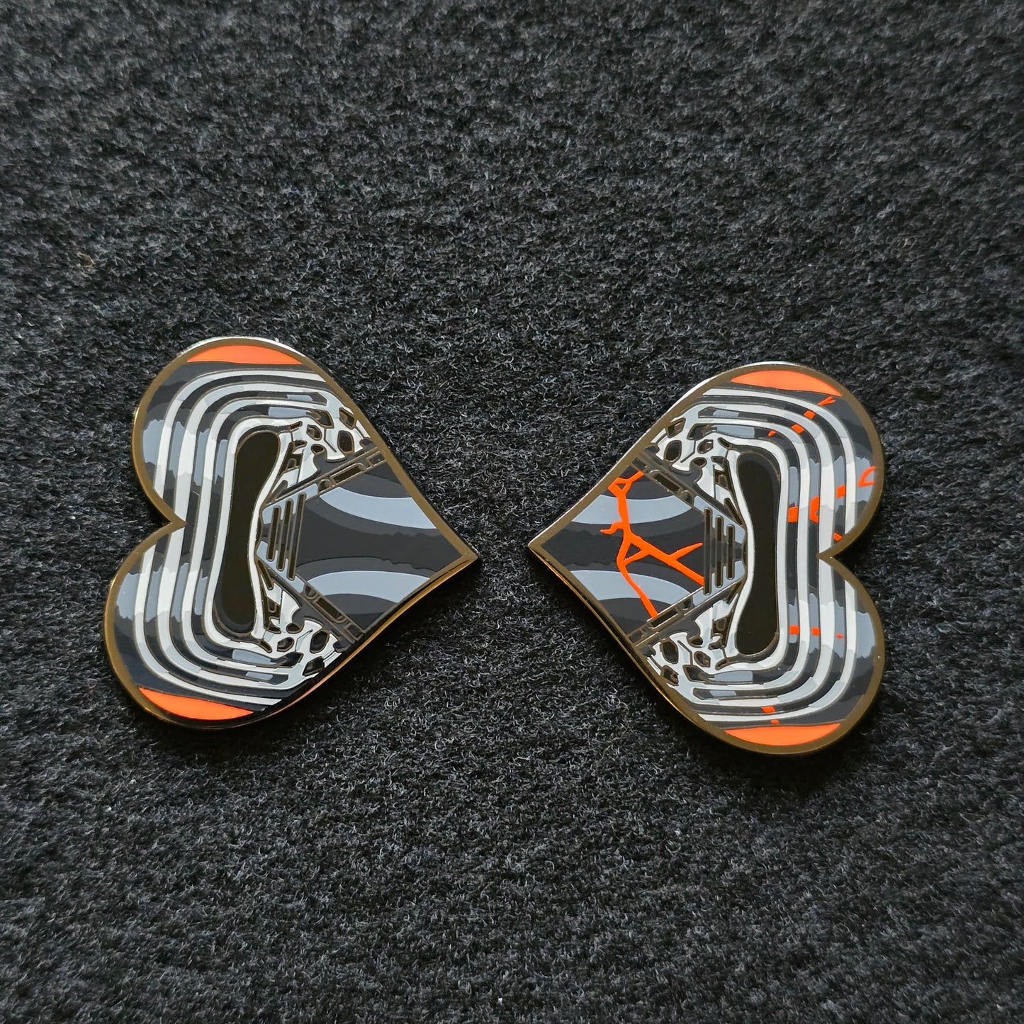 Creature in a Mask Hard Enamel Pin