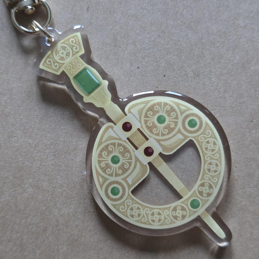 Shrike's Brooch | Mutant Monster Hunter Acrylic Charm Keychain
