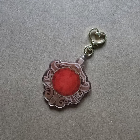 The Heart of The Many | Dragon Age II Acrylic Charm Keychain | Hawke | Kirkwall | Tallis