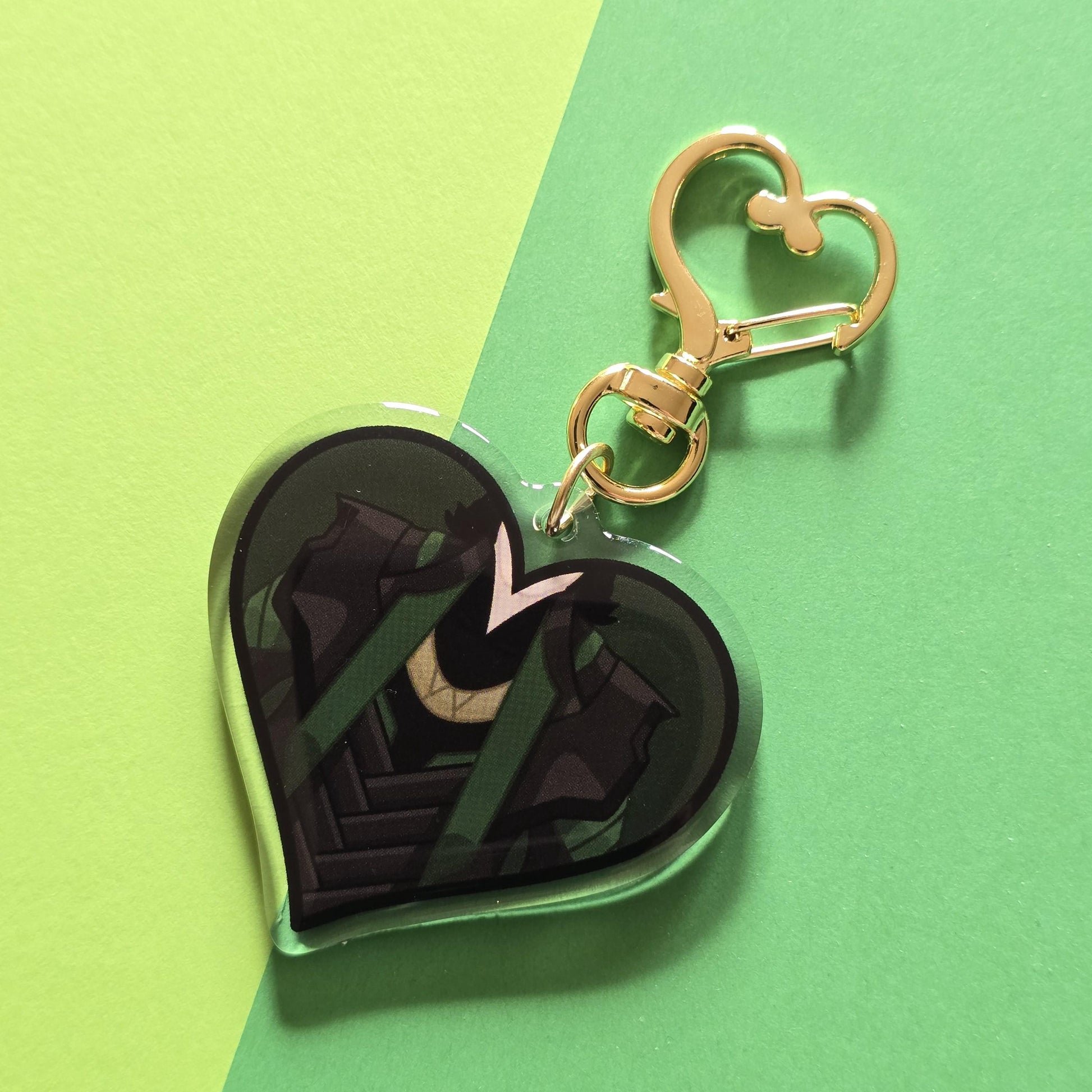 The Trickster | Acrylic Charm Keychain | Heroic Hearts | The God of Lies