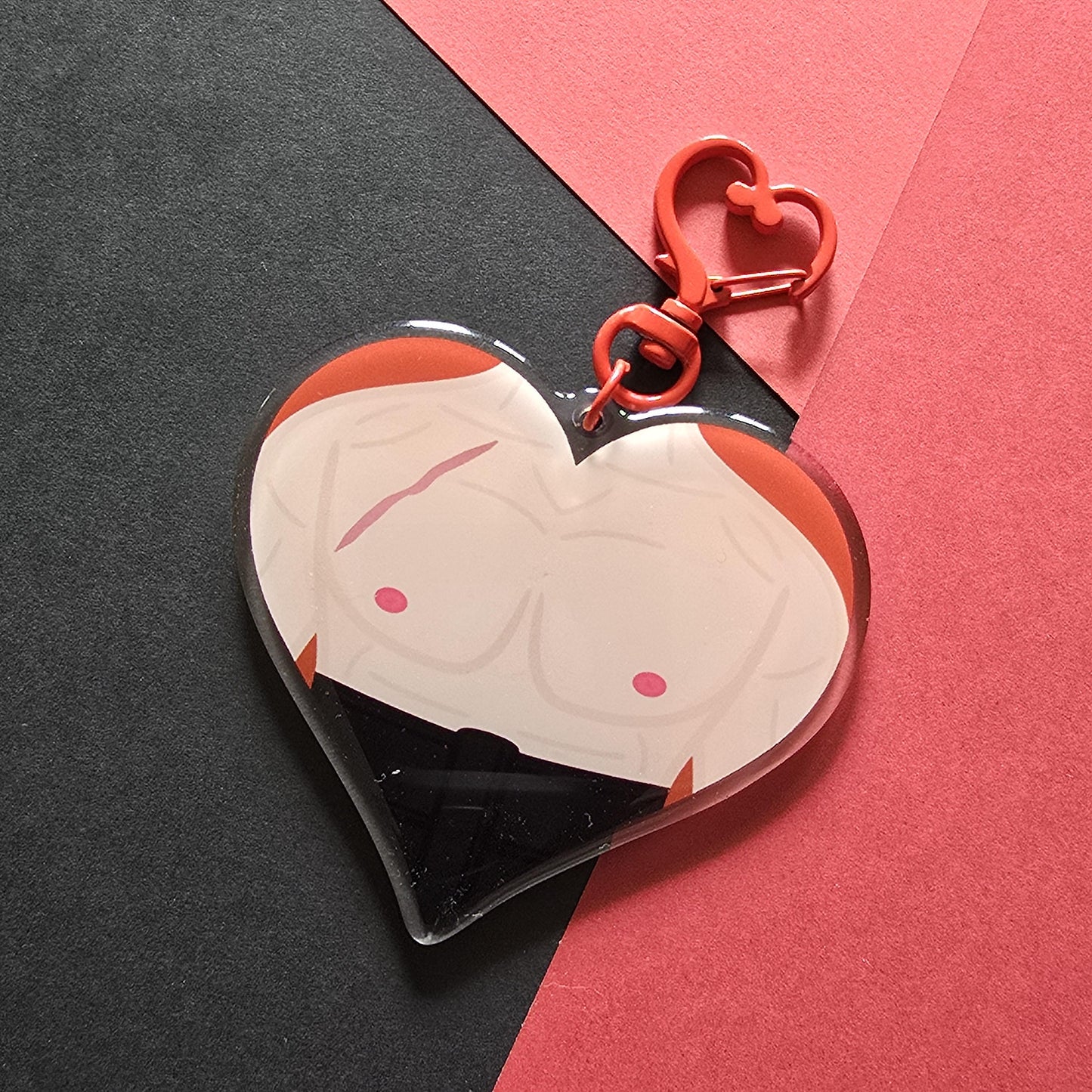 Mr Swolo | Acrylic Charm Keychain | Heroic Hearts XXL | Ben Swolo | Kylo