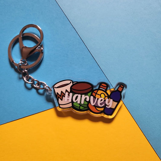 Harvey's Favorite Things Acrylic Charm