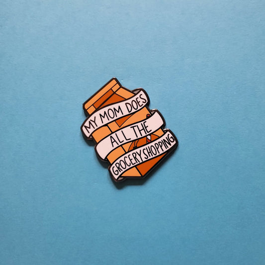 Where Are You Getting Your Juice? Hard Enamel Pin